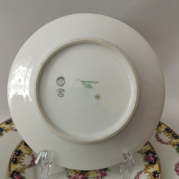 Vintage Limoges France Set of Three Replacement Dinnerware 2 Small & 1 Large - Picture 3 of 4